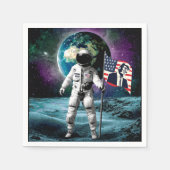 Serviette En Papier Invitation des astronautes pour Trump 2024 (Devant)