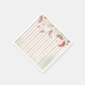 Serviette En Papier Invitation pour la première fête d'anniversaire de (Coin)