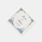 Serviette En Papier Invitations de mariage de l'enseignant en chimie (Coin)