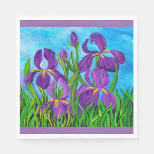 Serviette En Papier Iris