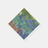 Serviette En Papier Irises par Vincent Van Gogh (Coin)