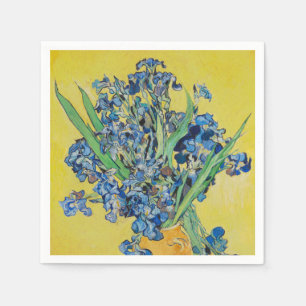 Serviette En Papier Irises Vincent van Gogh