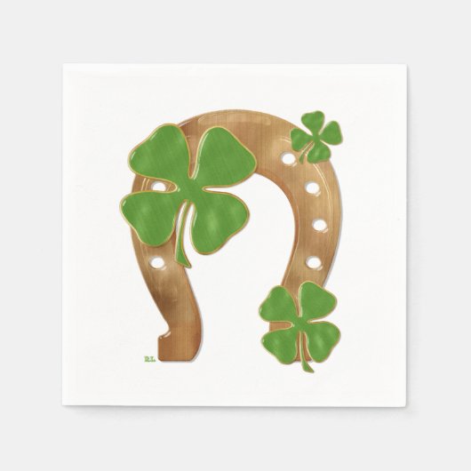 Serviette En Papier Irish Charm Whimsical PARTY NAPKINS 2 (Devant)