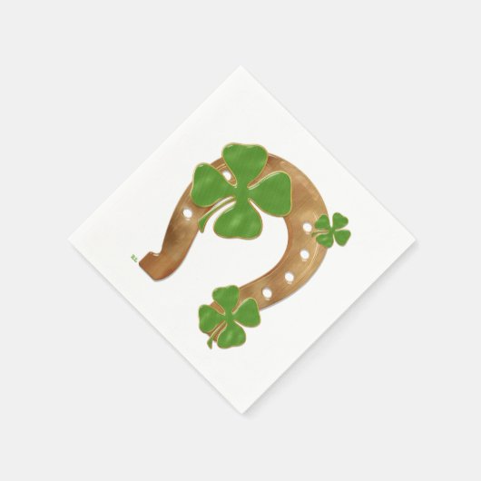 Serviette En Papier Irish Charm Whimsical PARTY NAPKINS 2 (Coin)