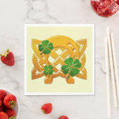Serviette En Papier Irish Fun 3D Whimsey (En situation)