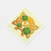Serviette En Papier Irish Fun 3D Whimsey (Coin)