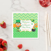 Serviette En Papier Irish Leprechaun St Patrick's Day Party (En situation)