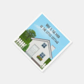 Serviette En Papier Irish Proverb Little Cottage (Coin)