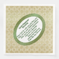 Irlandais mariage bénédiction, or et Mariage vert