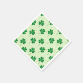 Serviette En Papier irlandais trois motif feuille (Coin)