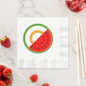 Serviette En Papier IRLANDE AVEC PALESTINE - Watermelon (En situation)