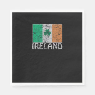 Serviette En Papier Irlande Drapeau Irlande Drapeau irlandais Drapeaux