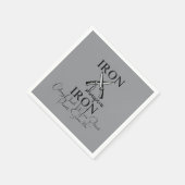 Serviette En Papier Iron aiguiseur Fer couteau chrétien (Coin)