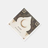 Serviette En Papier Islam Nikah Arabe Walima Fête de douche de mariée  (Coin)