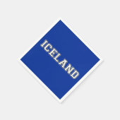Serviette En Papier Islande (Coin)