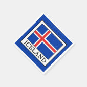 Serviette En Papier Islande (Coin)