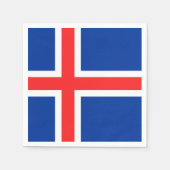 Serviette En Papier Islande (Devant)