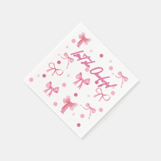 Serviette En Papier Isn't she Onederful napkin (Coin)