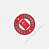 Serviette En Papier Istanbul Turquie (Coin)