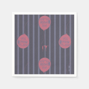 Serviette En Papier IT - Vous flotterez trop Motif à rayures