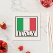 Serviette En Papier Italie (En situation)