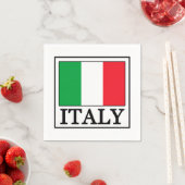 Serviette En Papier Italie (En situation)