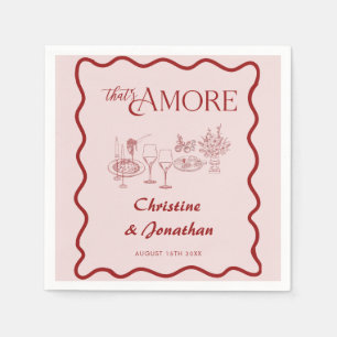 Serviette En Papier Italie   Alimentation italienne   Dîner de répétit