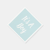 Serviette En Papier It's A Boy (Coin)