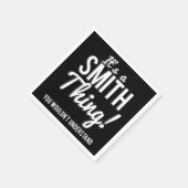 Serviette En Papier Its A Smith Thing You Wouldnt Understand (Coin)