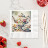 Serviette En Papier It's A Tea Party (En situation)