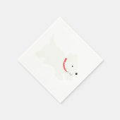Serviette En Papier Izzie Le Westie (Coin)