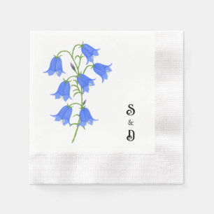 Serviette En Papier Jacinthes blanches