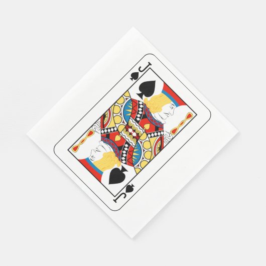 Serviette En Papier Jack De Pique Papier Serviettes (Coin)