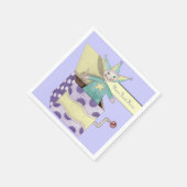 Serviette En Papier Jack-in-the-Box - Jouets traditionnels (pastel) (Coin)