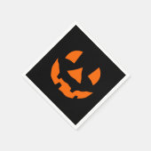 Serviette En Papier Jack-o'-lantern (Coin)
