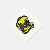 Serviette En Papier Jack o' lanterne Funny (Coin)