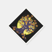 Serviette En Papier Jack O'Lantern Tree (Coin)