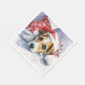 Serviette En Papier Jack Russell Paper Napkin (Coin)