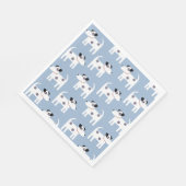 Serviette En Papier Jack Russell Parson Terrier Chien Motif (Coin)