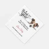 Serviette en papier Jack Russell Terrier (Coin)
