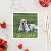 Serviette En Papier Jack Square Paper Coaster (En situation)