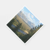 Serviette En Papier Jackson Hole Mountains et River (Coin)
