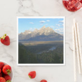 Serviette En Papier Jackson Hole Mountains (Grand Teton National Park) (En situation)