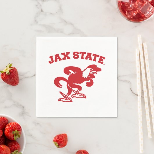 Serviette En Papier Jacksonville State University JAX State Gamecocks (En situation)