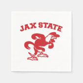 Serviette En Papier Jacksonville State University JAX State Gamecocks (Devant)