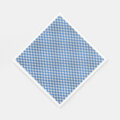 Serviette En Papier Jackuard Knitting Pattern  (Coin)