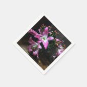Serviette En Papier J'ai apporté des fleurs ! (Coin)