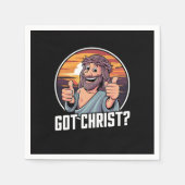 Serviette En Papier J'ai Buddy un Christ Noël Jésus Religieux (Devant)