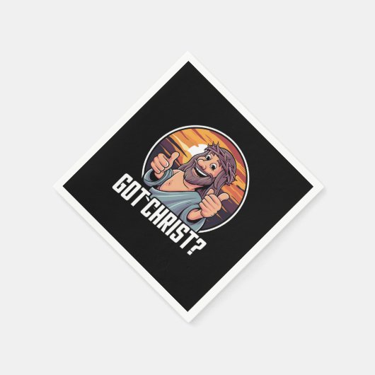 Serviette En Papier J'ai Buddy un Christ Noël Jésus Religieux (Coin)