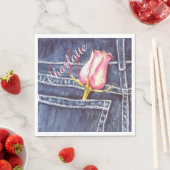 Serviette En Papier J'Ai Dit Oui (En situation)